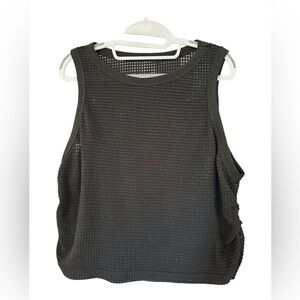Mesh Tank Top Black